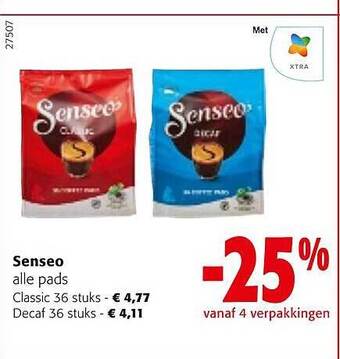 Colruyt Senseo aanbieding