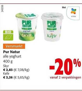 Colruyt Pur natur aanbieding