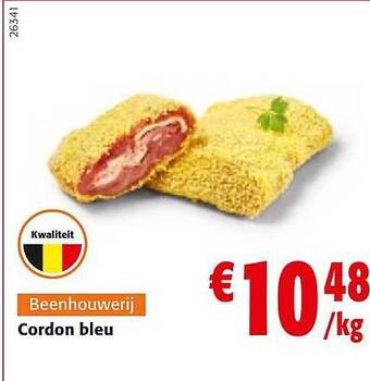 Colruyt Cordon bleu aanbieding