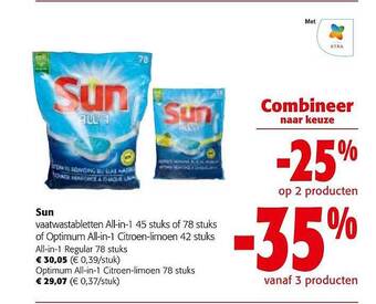 Colruyt Sun aanbieding