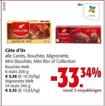 Colruyt Côte d'or aanbieding