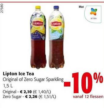 Colruyt Lipton ice tea aanbieding
