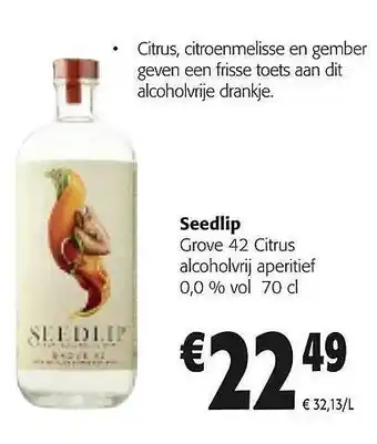 Colruyt Seedlip aanbieding