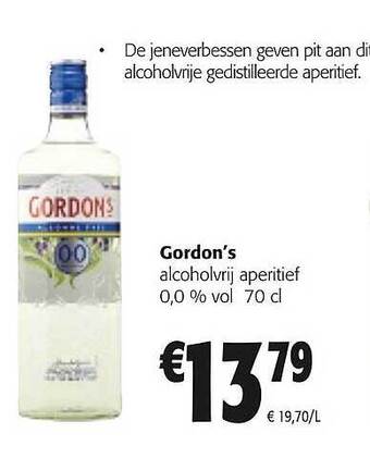 Colruyt Gordon's aanbieding
