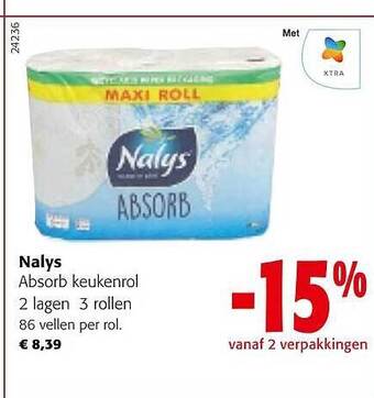 Colruyt Nalys aanbieding