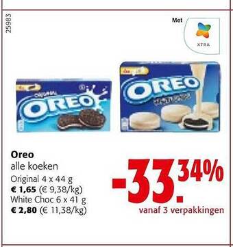 Colruyt Oreo aanbieding