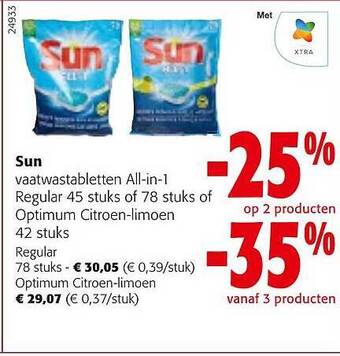 Colruyt Sun aanbieding