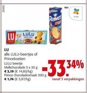 Colruyt Lu aanbieding