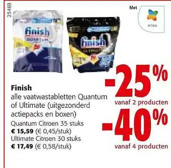 Colruyt Finish aanbieding