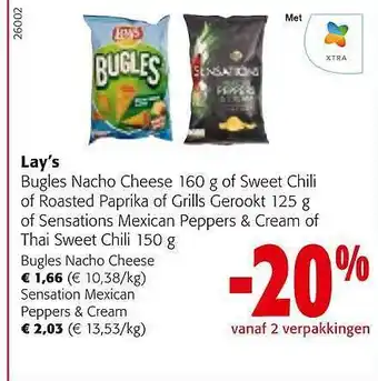 Colruyt Lay's aanbieding