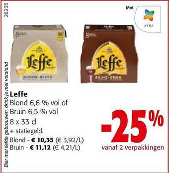 Colruyt Leffe aanbieding