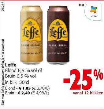 Colruyt Leffe aanbieding