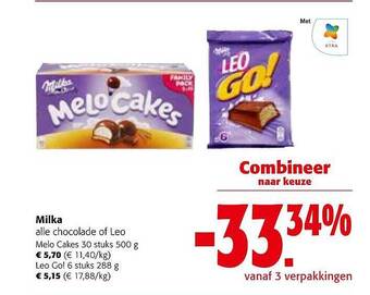 Colruyt Milka aanbieding