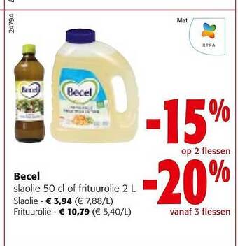 Colruyt Becel aanbieding
