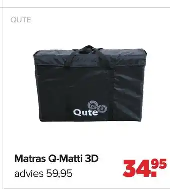 Baby-Dump Matras Q-matti 3D aanbieding