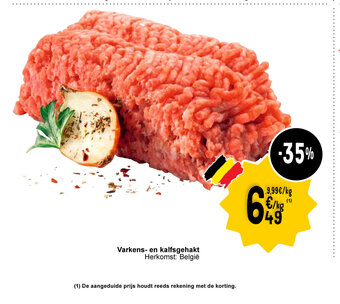 Cora Varkens- en kalfsgehakt aanbieding