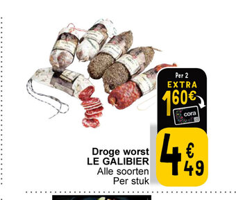 Cora Le Galibier Droge worst aanbieding
