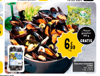 Zeeuwse mosselen 2 kg