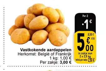 Cora Vastkokende aardappelen 2 x 2,5 kg aanbieding