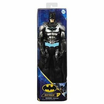 Batman Texture Bat-Tech actiefiguur 30cm zwart/gri