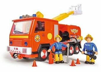 Sam Jupiter 2.0 brandweerwagen met figuren