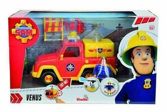 Brandweerman Sam Venus brandweerauto met figuur