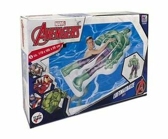 ToyChamp Hulk figuur luchtmatras 170x105x20cm aanbieding