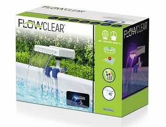 LED waterval voor zwembad