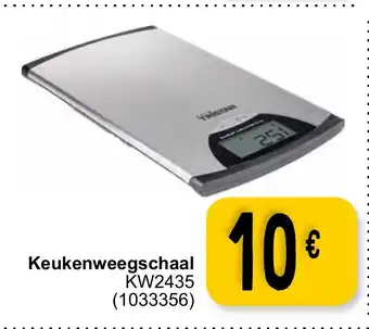 Cora Tristar Keukenweegschaal Kw2435 1033356 aanbieding