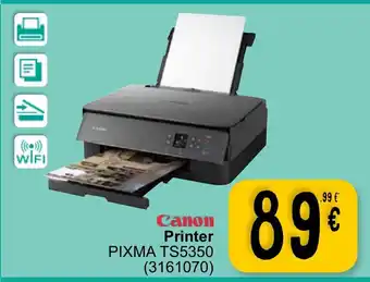 Cora Canon printer PIXMA TS5350 aanbieding