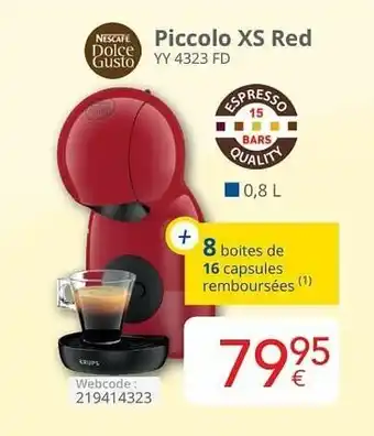 Eldi Piccolo XS Red YY 4323 FD aanbieding