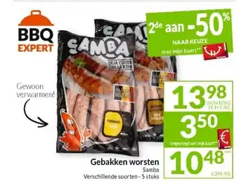 Gebakken worsten 125g
