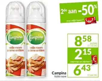 Intermarché Campina 250g aanbieding