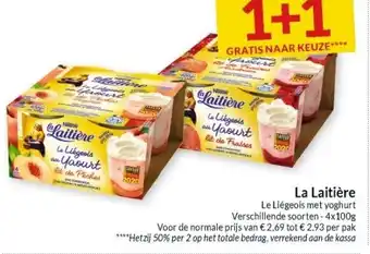 Intermarché La Laitiere 100g aanbieding