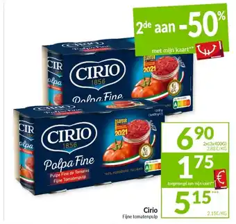 Intermarché Cirio 400g aanbieding