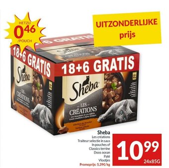 Intermarché Sheba aanbieding