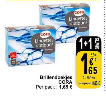 Cora Brillendoekjes cora aanbieding