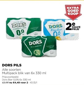 Jumbo Dors pils aanbieding