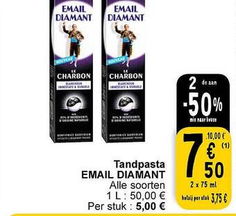 Tandpasta email diamant