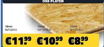 Bouwcenter Frans Vlaeminck Osb platen aanbieding