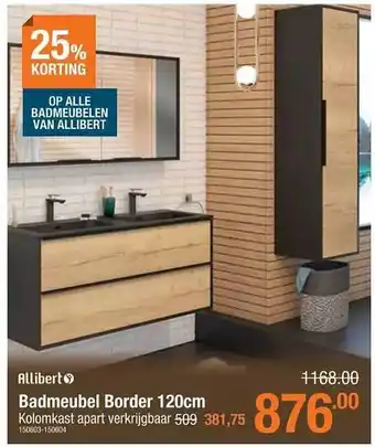 Allibert badmeubel border