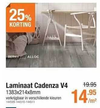 Cevo Laminaat cadenza v4 aanbieding