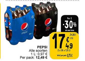 Cora Pepsi aanbieding