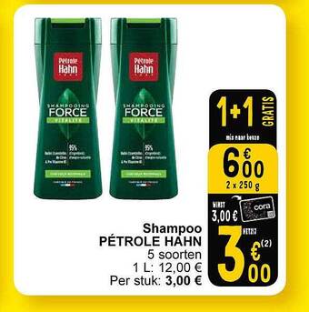 Cora Shampoo pétrole hahn aanbieding
