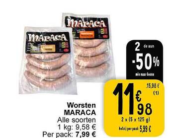 Cora Worsten maraca aanbieding
