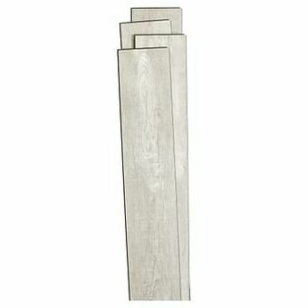 Kwantum Pvc Click Strook Nebraska Wit Eiken aanbieding