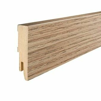 Kwantum Plint Bruin Eiken aanbieding