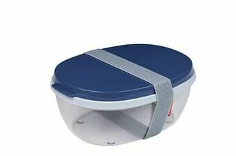 Mepal Saladebox Ellipse 1900 ml nordic denim