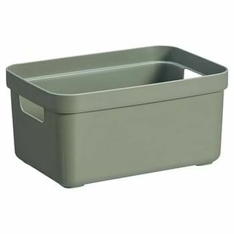 Kwantum Opbergbox Sigma Donkergroen 5 Liter aanbieding