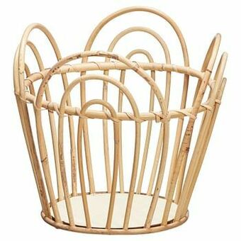 Kwantum Mand Rattan Bruin aanbieding